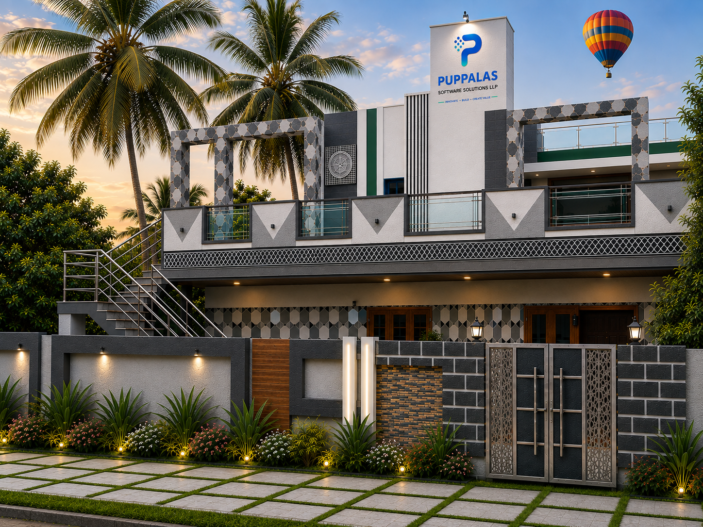 Puppalas Software Solutions premises Palakollu, Andhra Pradesh